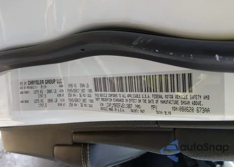 2015 Jeep Cherokee Limited from USA, damaged, VIN 1C4PJMDS1FW633630